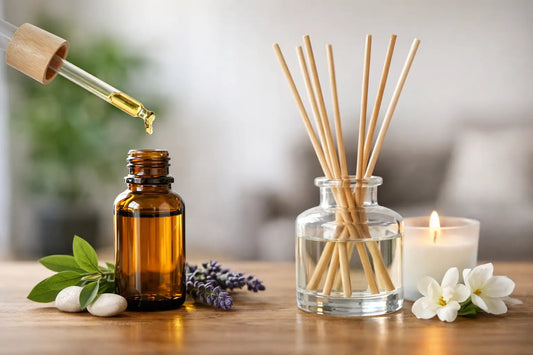 Aceite puro versus fragancia: qué respira tu hogar
