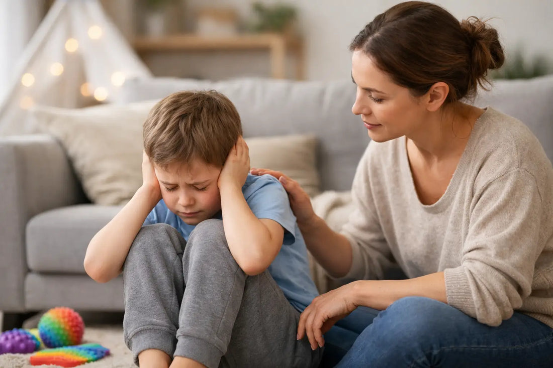 Cómo manejar crisis sensorial en casa con calma